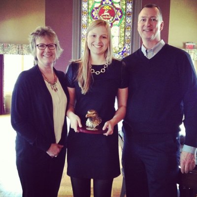 Lauren - McMaster Female Student-Athlete of the Year for 2013
