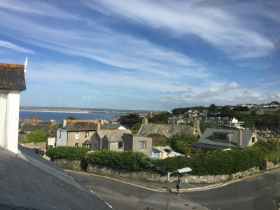 View from our B and B