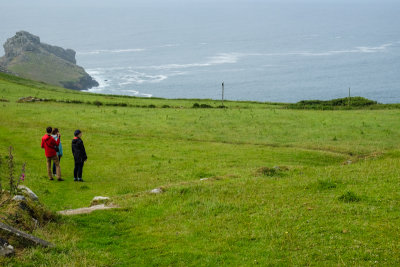 Towards Guarnards Head near Zennor, Uk