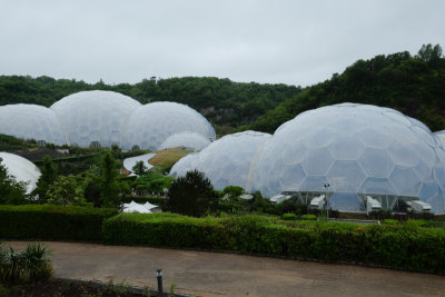 The Eden Project near St Austell, NE of St Ives