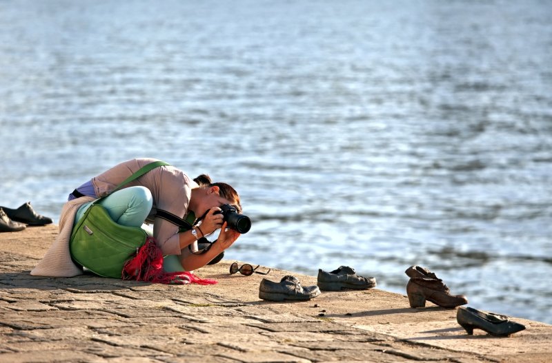 Shoes on the Danube Promenade