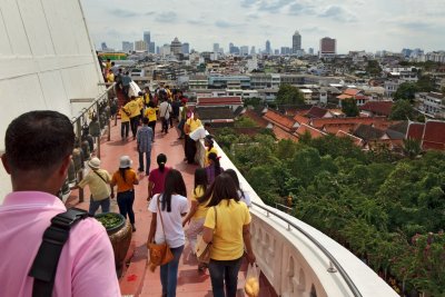 View from the Wat Buranasiri Mattayaram