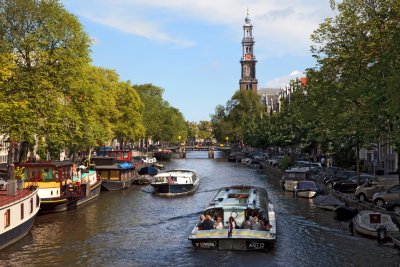 Prinsengracht and the Westertoren