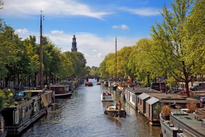 Prinsengracht and the Westertoren