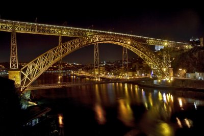 Ponte Lus I and Douro River