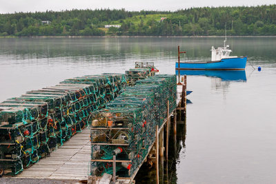 Lobster traps, on Marine Drive