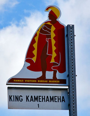 King Kamehameha I Visitors Bureau Marker