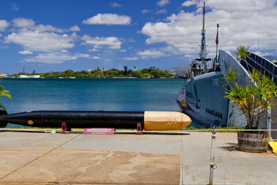 USS Bowfin submarine, and Mark 14 steam-driven torpedo