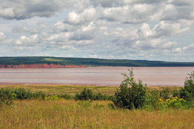 The upper reaches of the Bay of Fundy