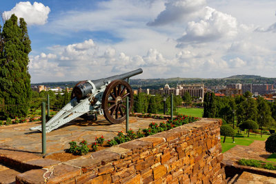 Pretoria, from the grounds of the Union Buildings