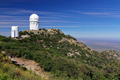 At Kitt Peak Observatory