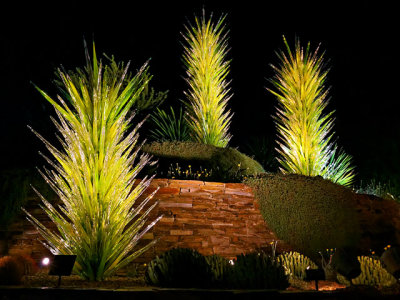 Dale Chihuly Glass Art at the Desert Botanical Garden