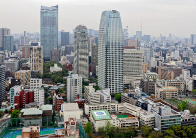 View from the Tokyo Tower