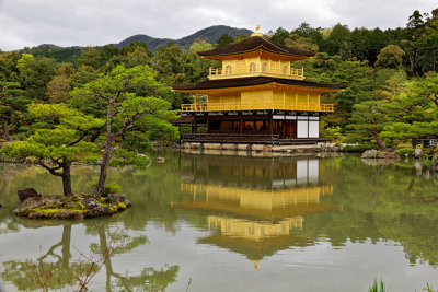 Golden Pavilion at Kinkaku-Ji Temple