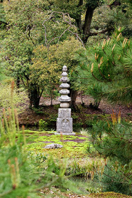 On the grounds of Kinkaku-Ji Temple