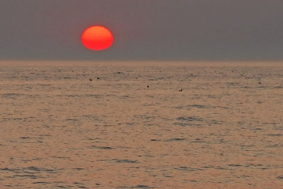 Sunset on Lake Erie