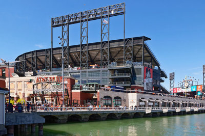 McCovey Cove beside AT&T Park