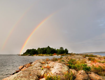 Double Rainbow Over Georgian Bay.jpg