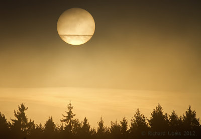 Foggy sunset Seewiesen