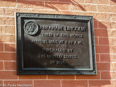 Peterson House where Lincoln died