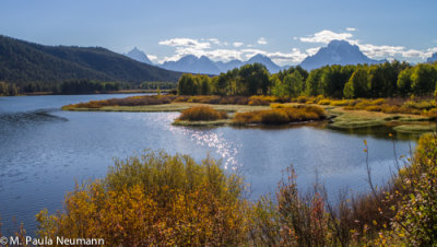 Grand Tetons from Oxbow Bend