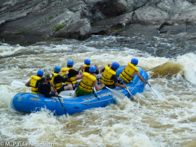 Rafting the West Branch of the Penobscot River