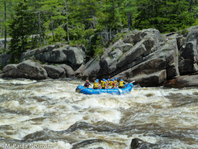 Rafting the West Branch of the Penobscot River