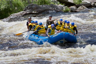 Rafting the West Branch of the Penobscot River