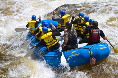 Rafting the West Branch of the Penobscot River