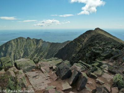 Katahdin with view of Knife's edge