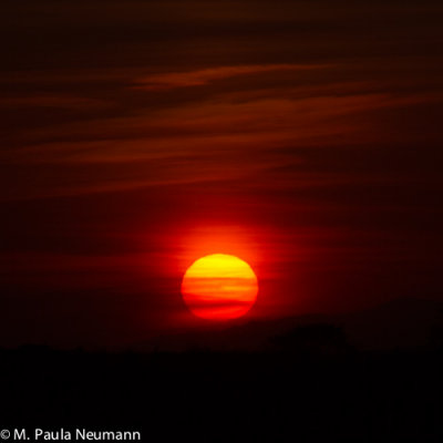 Sunset from Bailey Island