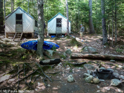 Penobscot River tent cabins