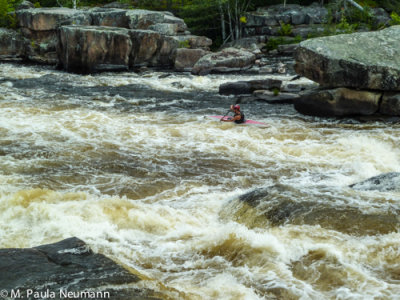 Kayaking the West Branch of the Penobscot River