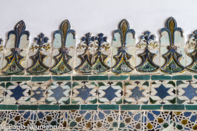 Tiles in National Palace