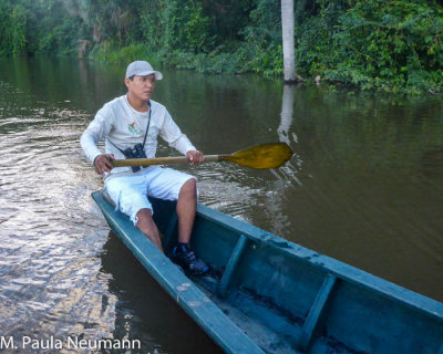 Jhon, our guide and paddler