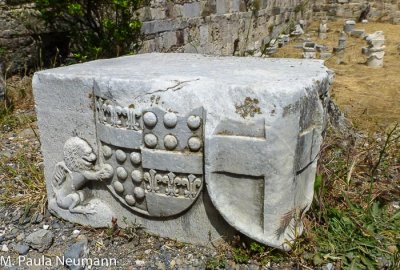 marble object from Castle of the Knights