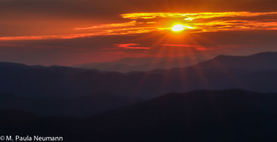 Sunrise from Clingman's Dome