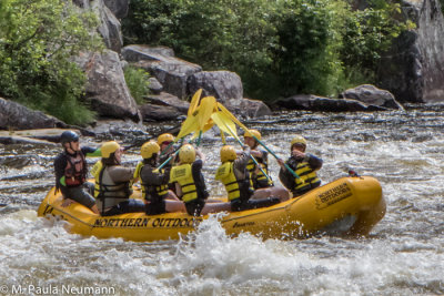 A successful run of the rapids