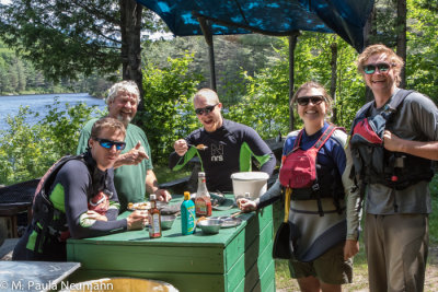 The staff - Nick, Dave, Jayson, Christine and Jay