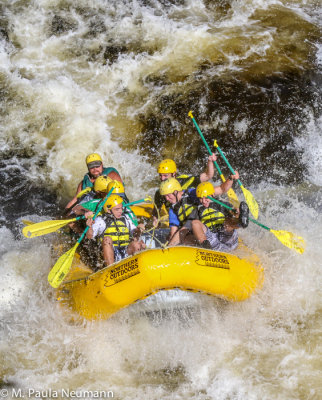 Rafting the Penobscot River