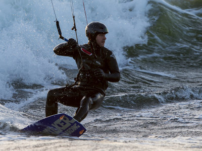 Kitesurfing Torö 131223