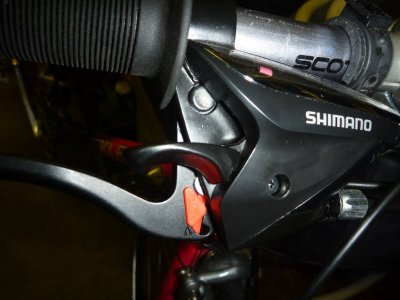 Shimano ST-EF65 7 Speed shifters four-finger lever