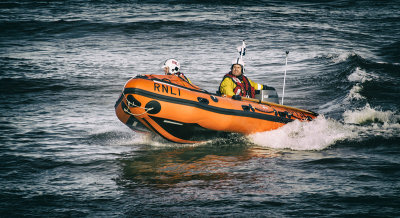 RNLI Cromer Exercise Manoeuvres