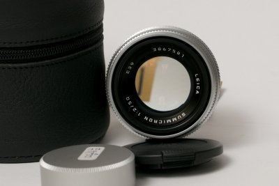 Summicron 50mm f2.0 LTM build in Hood