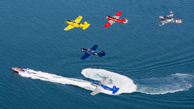 Jet Boat action on SD Bay