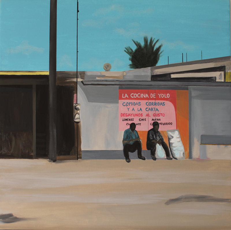 La Cocina De Yolo.2014.maleri.90x90cm