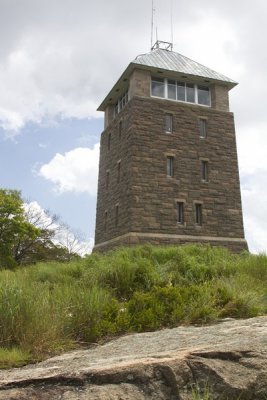1.  Tower at the peak of Bear Mountain