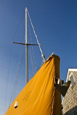4.  Beached at the Monomoy Yacht Club.