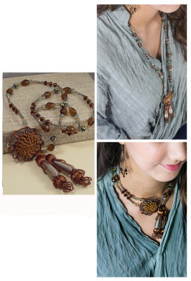 8.  Rust-Green French Tassel Necklace.jpg