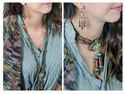 10.  Green-Rust French Tassel Necklace.jpg